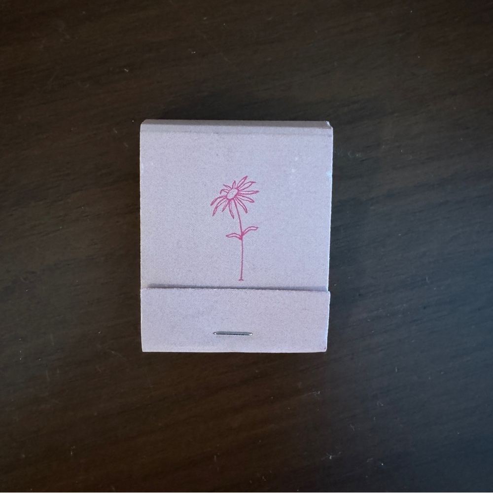 NYC restaurant matchbook - All & Sundry